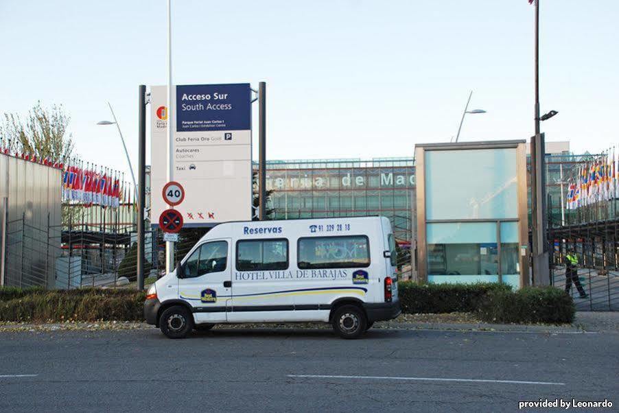 Hotel Villa De Barajas Madrid Eksteriør bilde